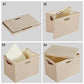 17" Large Fabric Storage Box with Lids (3 Count)