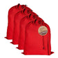 LFH Home Cotton Rich Large Premium Canvas Laundry Bag (4 Count)