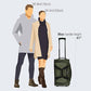 Duffel Bag with Rolling Wheels