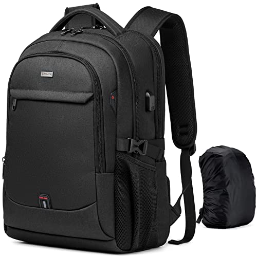17 Inch Laptop Backpack for Travel with Backpack Rain Cover College Backpack for Men Laptop Bag with USB Charging Port