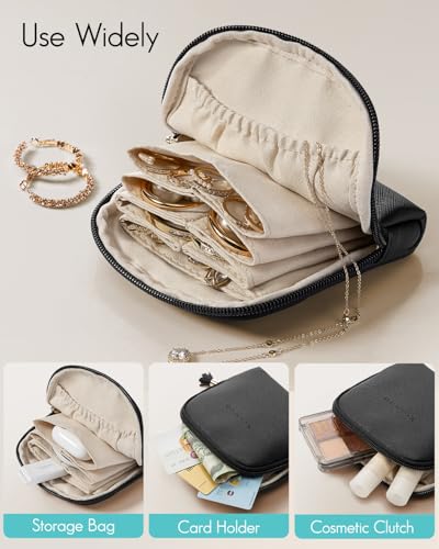 Small Travel Jewelry Case