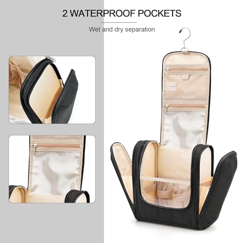 Hanging Travel Toiletry Bag for Women and Men