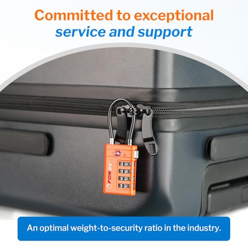 Open Alert TSA Approved Luggage Locks (4 Count)