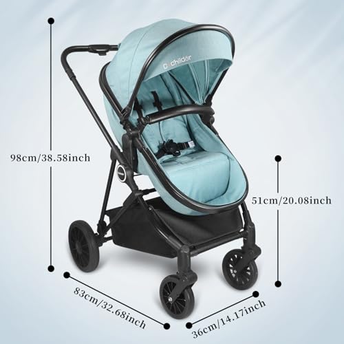 Lite 2.0 Baby Stroller with Newborn to Tollder Mode