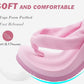 Flip Flops for Women Arch Support Summer Beach Sandals Pink Size 7.5