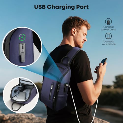 Crossbody Sling Bag for Men