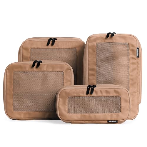 Compression Packing Cubes for Travel (4 Count)