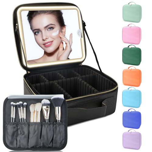 Makeup Bag with Led Mirror
