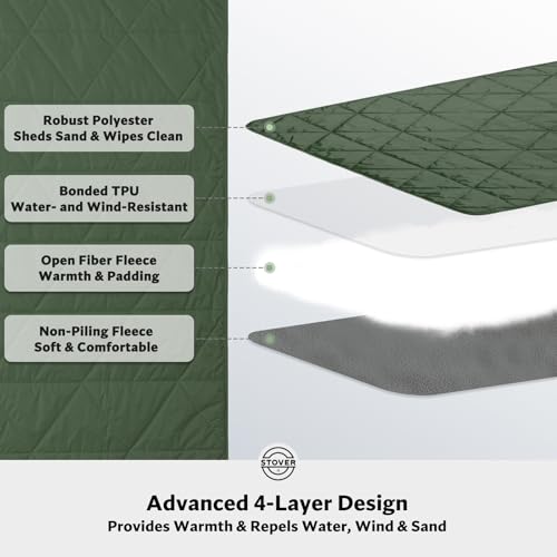 Large Waterproof Outdoor Stadium Blanket