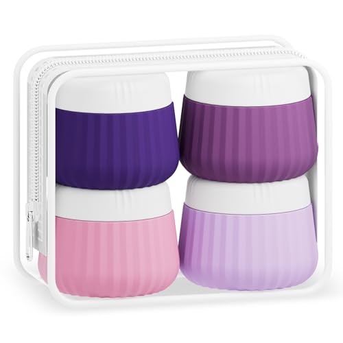 Travel Containers for Toiletries 4 Pack (4 Count)
