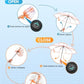 Windproof Travel Umbrellas for Rain and Sun (2 Count)