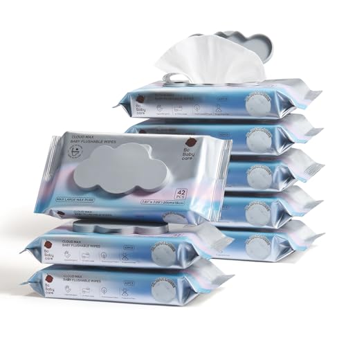 Cloud Max Flushable Wipes (336 Count)
