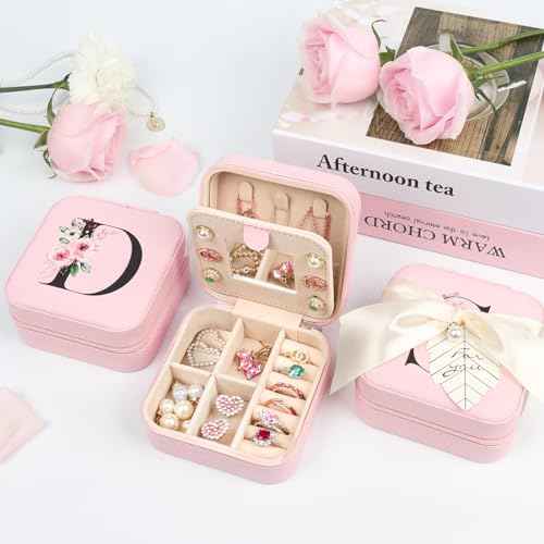 Teen Girl Gifts Trendy Stuff Travel Jewelry Case For Women Girls