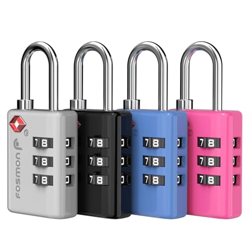 TSA Approved Luggage Locks (4 Count)