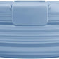 STOJO Collapsible Bowl - Translucent 36oz - Reusable Silicone Bowl (Translucent Steel Blue)