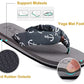 Flip Flops for Women Arch Support Summer Beach Sandals Grey Size 8