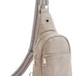 Small Sling Bag for Women Leather Crossbody Fanny Packs Chest Bag for Women