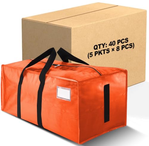 Supports 200lbs Heavy Duty Moving Bags (40 Count)