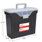 Slim Portable File Tote (5 Count)