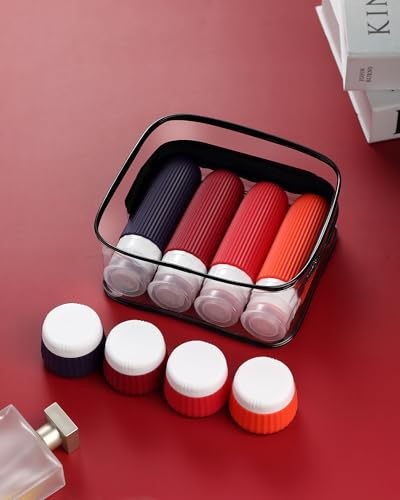 Travel Bottles for Toiletries 8 Pack (8 Count)