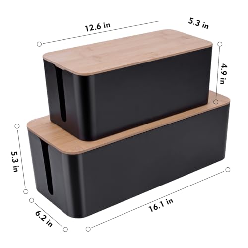 2Pack Cable Management Box (2 Count)