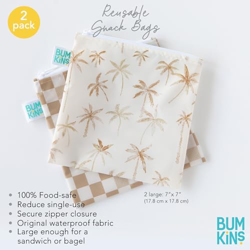 Reusable Sandwich and Snack Bags