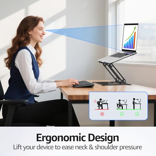 Adjustable Laptop Stand for Desk