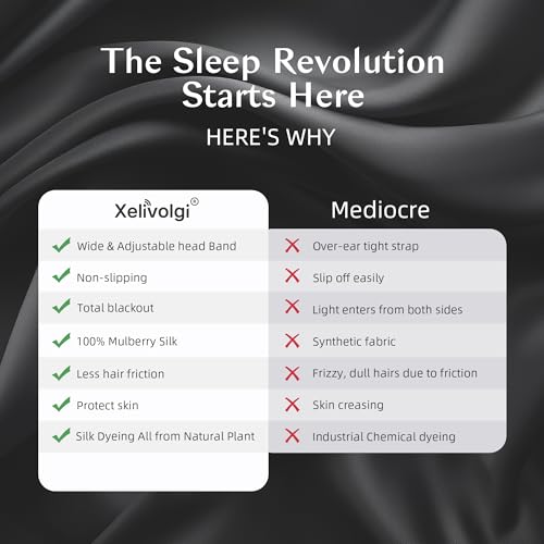 Silk Sleep Mask for Women and Men