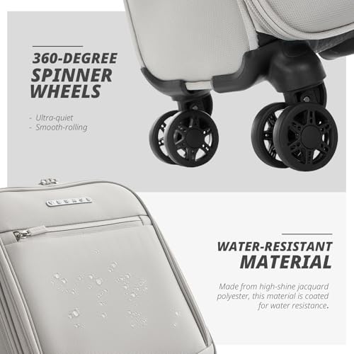 Underseat Carry On Luggage with Wheels