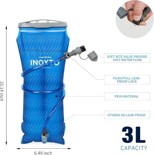 INOXTO lightweight Hiking Backpack 35L