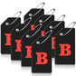 8 Pack Initial Luggage Tags for Suitcases Airplane Travel Essentials (8 Count)