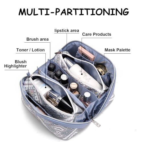 Travel Makeup Bag Organizer (3 Count)