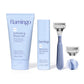 Pubic Hair Razor for Women with Shave Gel and Post Shave Serum