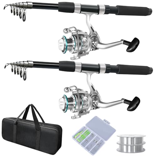 2PACK Fishing Pole Combo (2 Count)