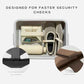 Parcel Clear Travel Kit with Zipperless Magnetic Closure