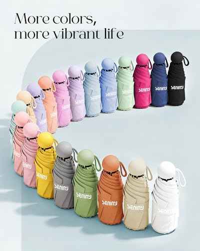 Mini Travel Umbrella with Case