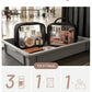 TSA Approved Toiletry Bag Clear Quart Size Travel Bags Makeup Bag (3 Count)