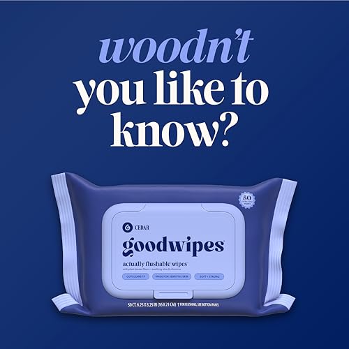 Flushable Wipes (150 Count)