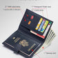 RFID Passport Holder Travel Wallet for Women