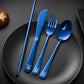 Travel Utensils Set Stainless Steel with Carrying Case