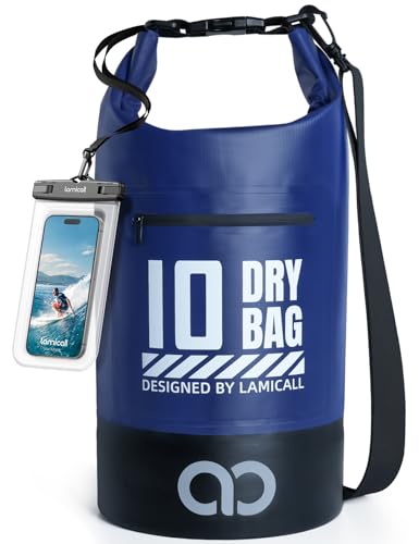 Dry Bag Waterproof Backpack with Phone Pouch 5L