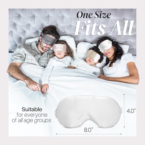 Adjustable Silk Sleep Mask Eye Covers