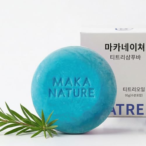 Maka Nature Tea Tree Clarifying Shampoo Bar (2.82 Ounce)