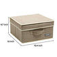 Fabric Storage Bins with Lids Small 4 Pack (4 Count)