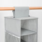 Hanging Shoe Organizer for Closet with Side Mesh Pockets