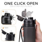 Collapsible Water Bottles with Straw for Travel