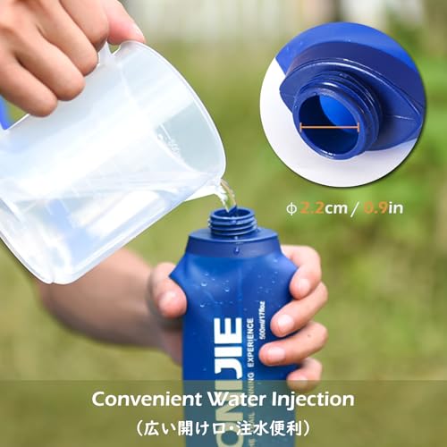Collapsible Water Bottles TPU Soft Flask Running Bottles BPA