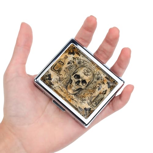 Cute and Stylish Metal Pill Box (8 Count)