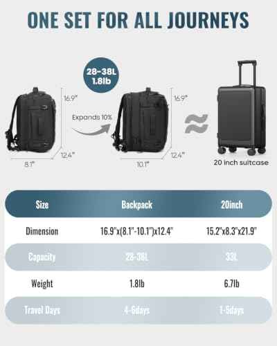 20 Inch Hardside Carry (2 Count)