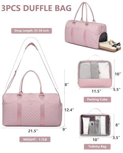 Women Weekender Travel Duffle Bag